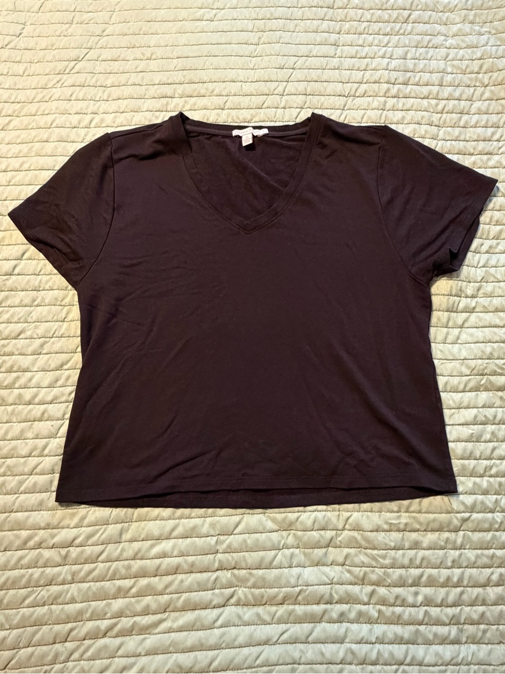 Thread 4 Thought Women’s V-Neck Short Sleeve Top - Black